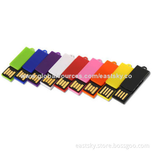 Paper clip plastic USB drive, available in various colors, 64MB to 32GB memory capacityNew